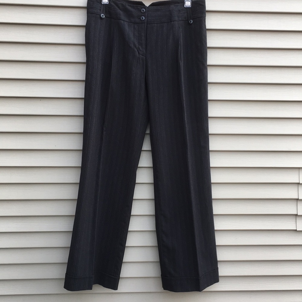 EUC AGB pinstripe trousers career work pants